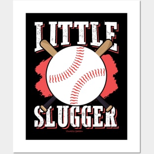 Little Slugger Baseball Lover Posters and Art